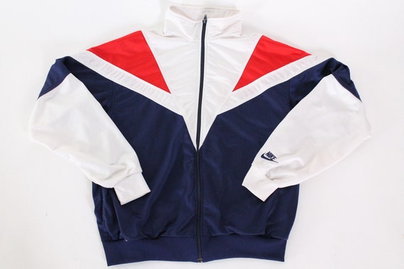 80s Nike Mens Track Windbreaker Jacket Zip Red - Etsy Denmark