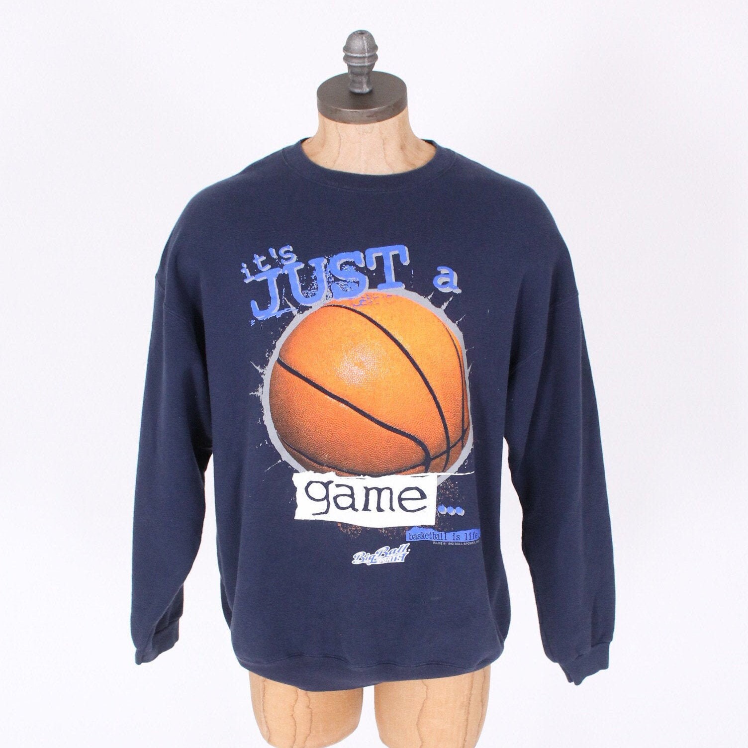 ヴィンテージ 90 年代 バスケットボールは人生 オーバーサイズ 