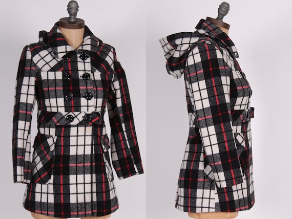 Girls tartan coat 2025