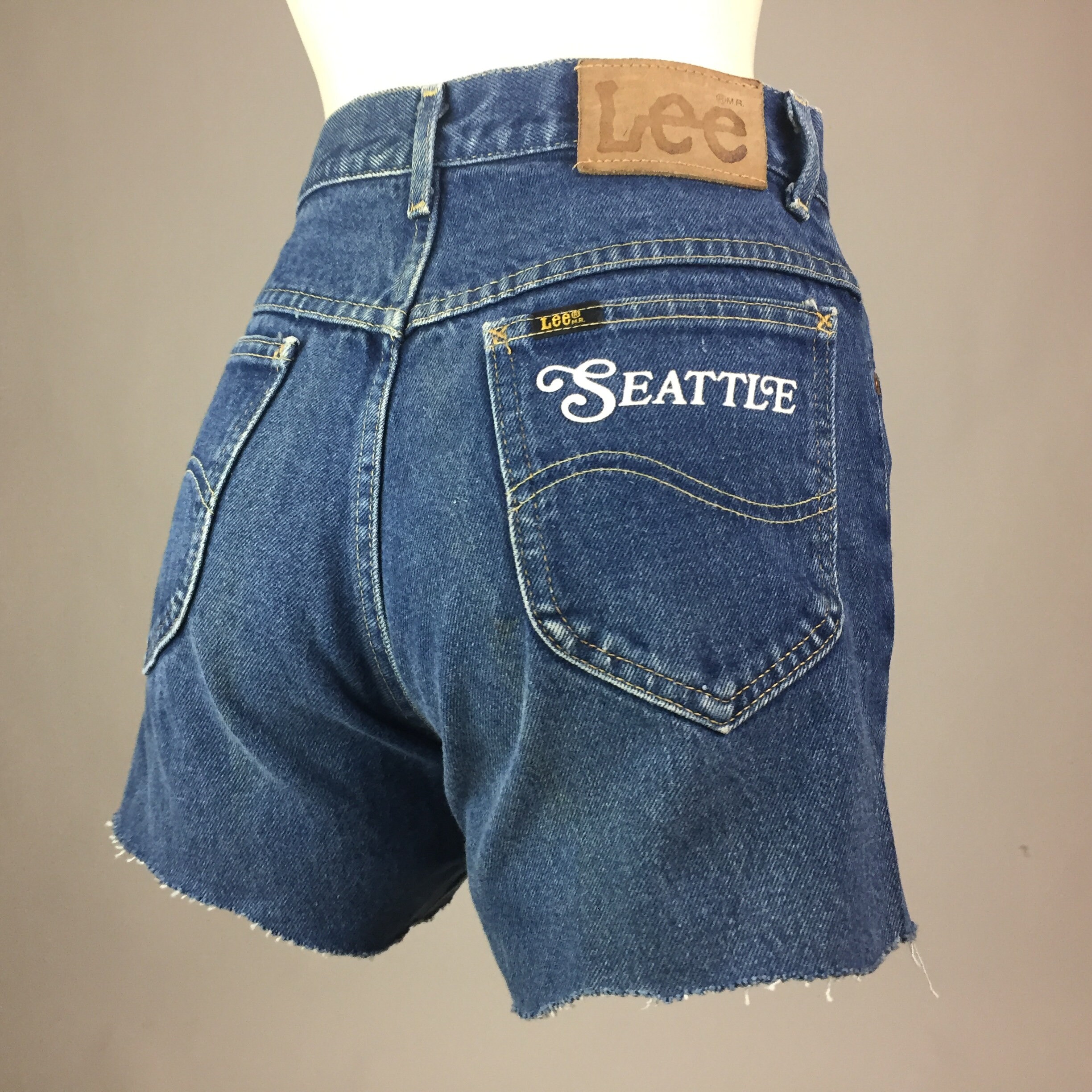 LEE Jean Shorts SEATTLE Velvet Back 