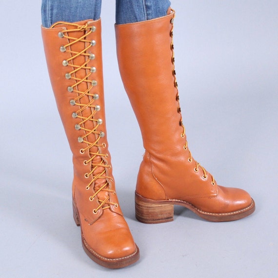 Knee high granny boots sale