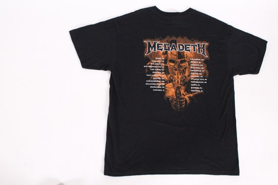 vintage MEGADETH tour concert shirt 1990s screenp… - image 6