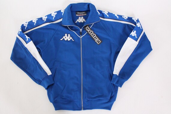 Kappa Vintage Men's Athletic Blue Jacket - Etsy