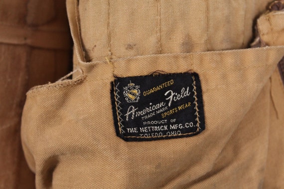 vintage American Field sports wear canvas hunting… - image 7