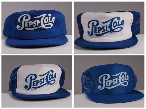 Vintage Pepsi Cola Advertising Delivery Man One Size Hat Cap *New Old Stock*