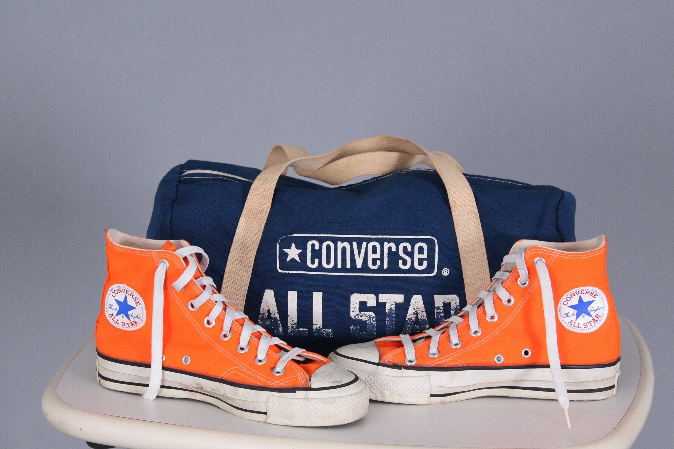 Orange Converse - Etsy Orange Converse - Etsy