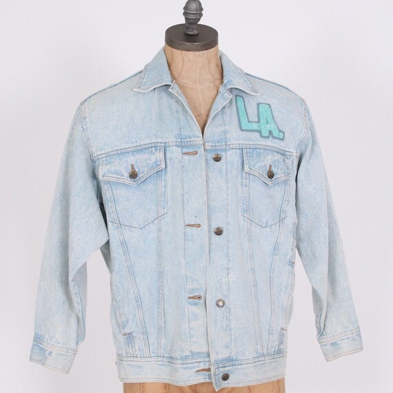 La blues cheap jean jacket
