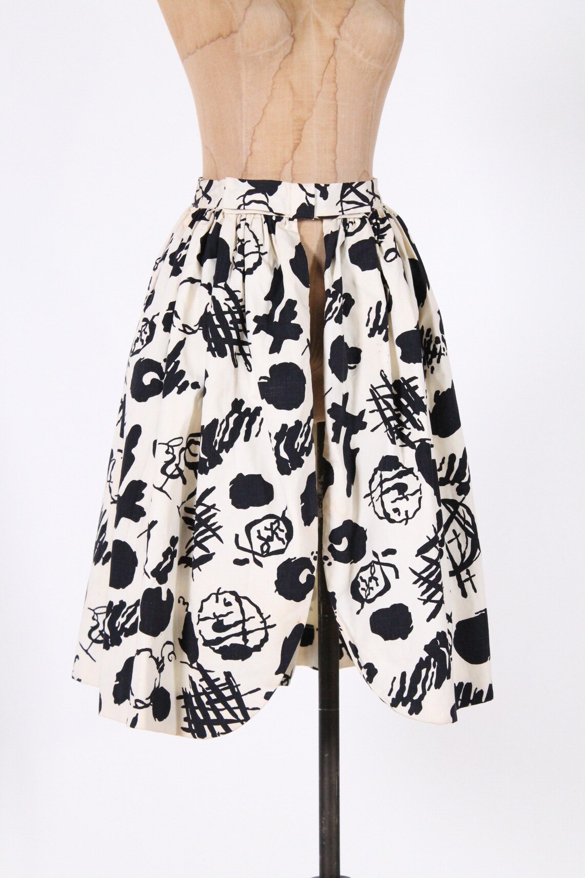 Picasso Print Skirt
