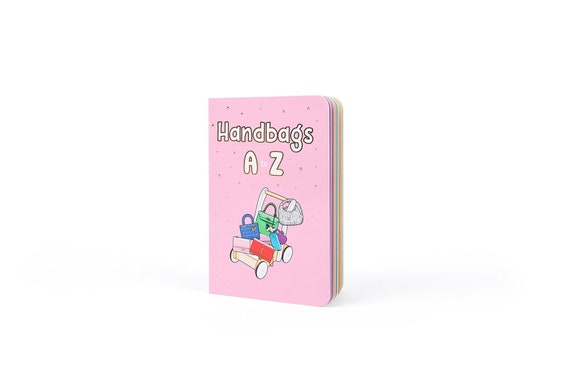 Luxury Baby Board Book, Handbags A to Z, Designer Baby Shower Gift