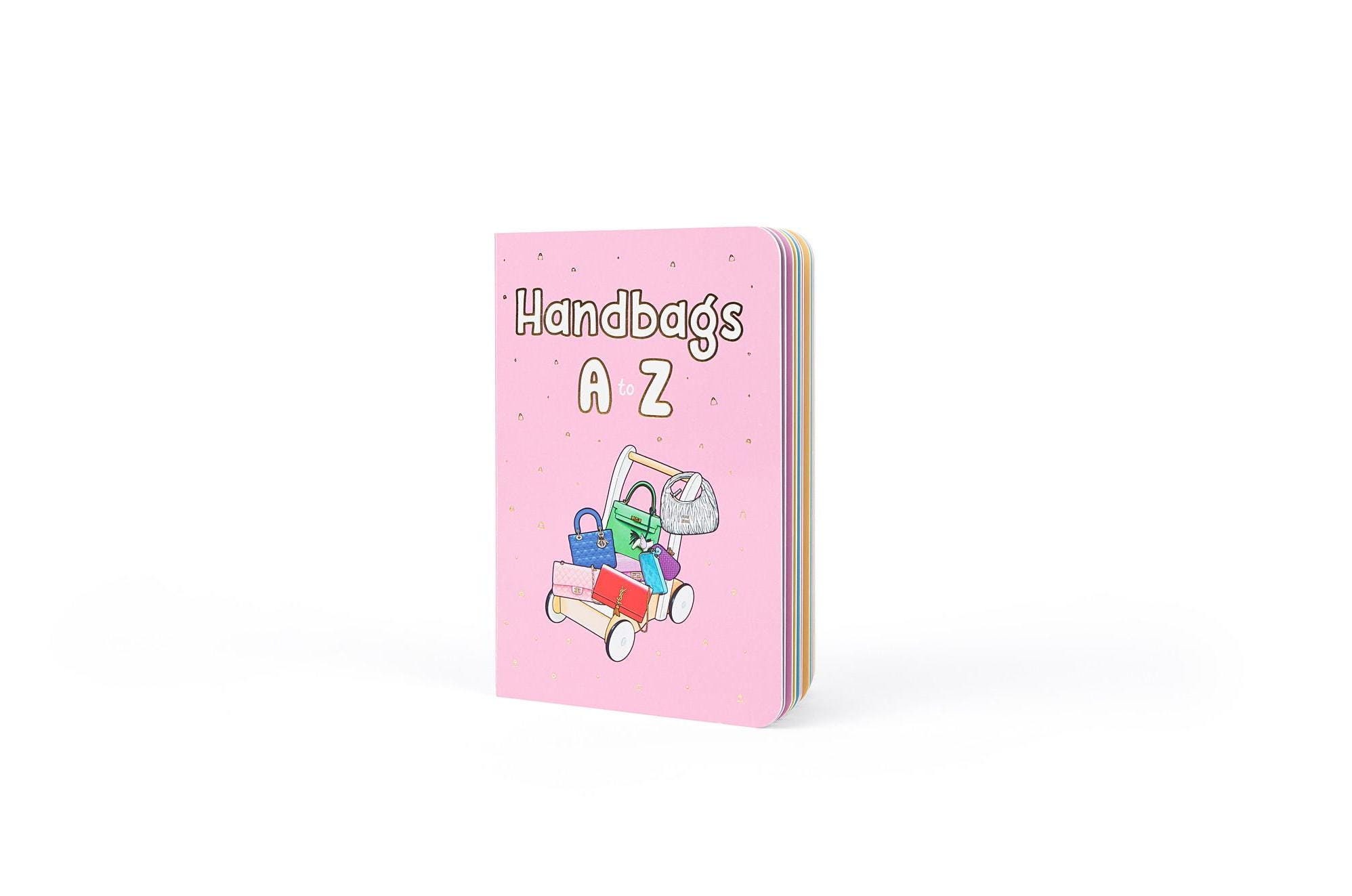 Luxury Baby Board Book, Handbags A to Z, Designer Baby Shower Gift