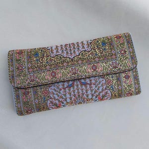 Boho Wallet , Women’s Wallet, Handmade Wallet, Fabric Wallet, Hippie Wallet,Bohemian Wallet,Wallet made with carpet patterns, Gift For Women