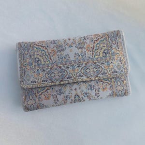Small Wallet For Women, Boho Wallet Made With Carpet Patterns, Womens Wallet, Bohemian Wallet, Wallet Women, Women's Handmade Wallet