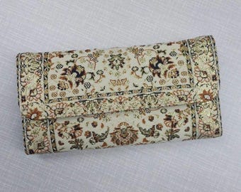 Unigue Woman Wallet, Handmade Wallet, Cloth Boho Wallet