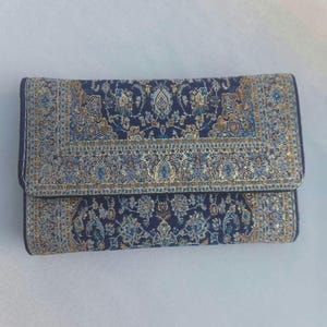 Small Wallet For Women, Boho Wallet Made With Carpet Patterns, Womens Wallet, Bohemian Wallet, Wallet Women, Women's Handmade Wallet