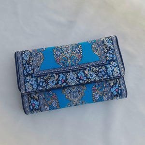 Small Wallet For Women, Boho Wallet Made With Carpet Patterns, Womens Wallet, Bohemian Wallet, Wallet Women, Women's Handmade Wallet