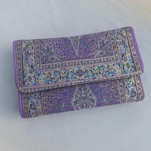 Small Wallet For Women, Boho Wallet Made With Carpet Patterns, Womens Wallet, Bohemian Wallet, Wallet Women, Women's Handmade Wallet