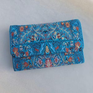 Small Wallet For Women, Boho Wallet Made With Carpet Patterns, Womens Wallet, Bohemian Wallet, Wallet Women, Women's Handmade Wallet