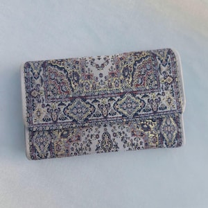 Small Wallet For Women, Boho Wallet Made With Carpet Patterns, Womens Wallet, Bohemian Wallet, Wallet Women, Women's Handmade Wallet