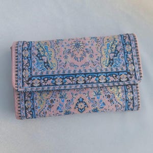 Small Wallet For Women, Boho Wallet Made With Carpet Patterns, Womens Wallet, Bohemian Wallet, Wallet Women, Women's Handmade Wallet