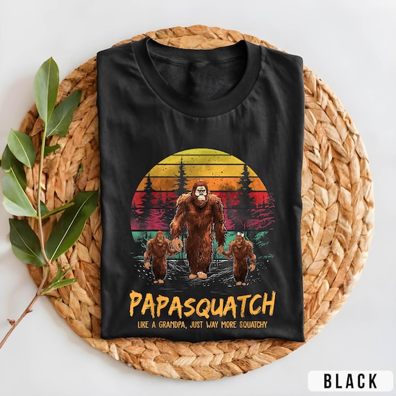 Papa Squatch Shirt, Bigfoot Shirt, Papa Squatch Gift Shirt, Christmas Gift, Camping shirt, Sasquatch, Gift for Dad, Husband Shirt