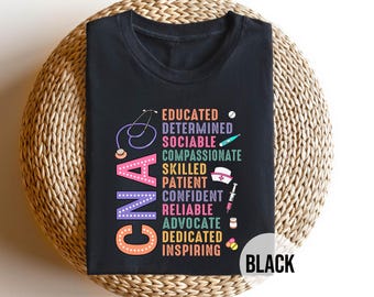 CNA Shirt, Nurse Assistant Tee, Certified Nursing Shirt, Healthcare Worker Gift, Medical Field Tee, Nursing Appreciation Gift