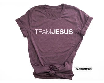 Team Jesus Shirt, Believer Shirt, Jesus Lover T-shirt, Religious Shirt, Jesus Shirt, Faith Shirt, Christian Gift, Group Church Shirt