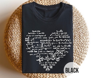 Math Formula T-Shirt - Math Teacher Tee, STEM Gift, Nerdy Science Shirt, Algebra Equation T-Shirt, Geeky College Student Gift