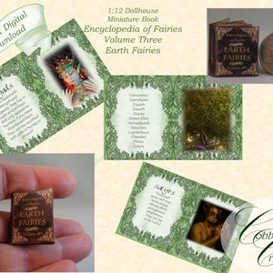 Earth Fairies Miniature Encyclopedia of Fairies Volume Three