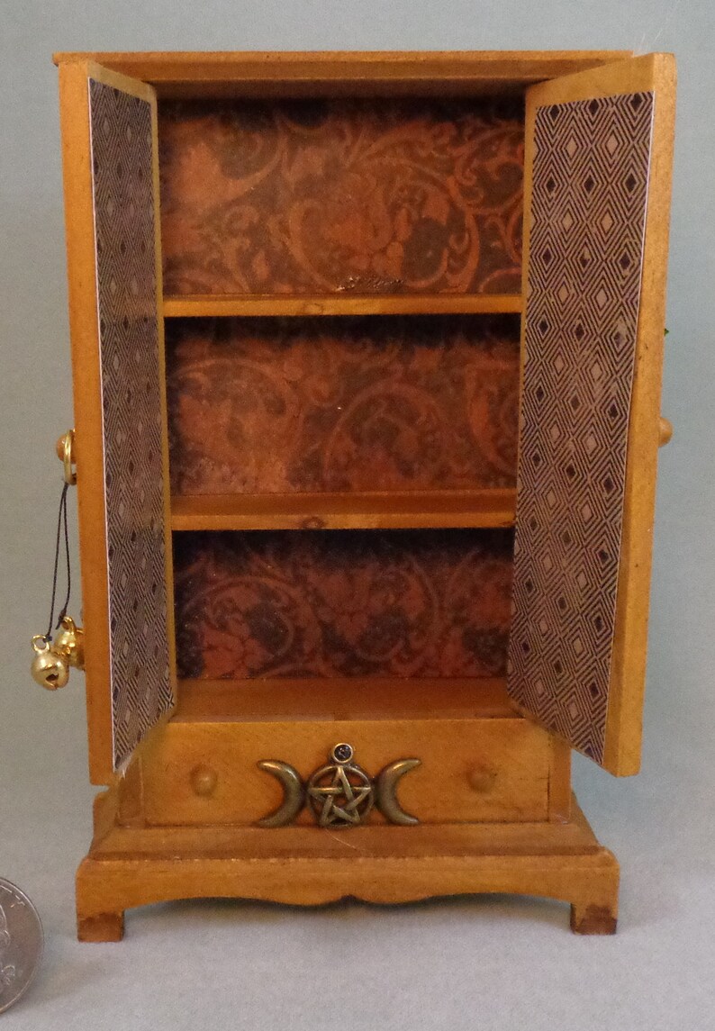 Miniature Witch's Apothecary Spell Cupboard Etsy
