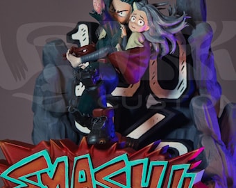 My Hero Academia : Deku et Eri « SMASH !! Statuette (version américaine)
