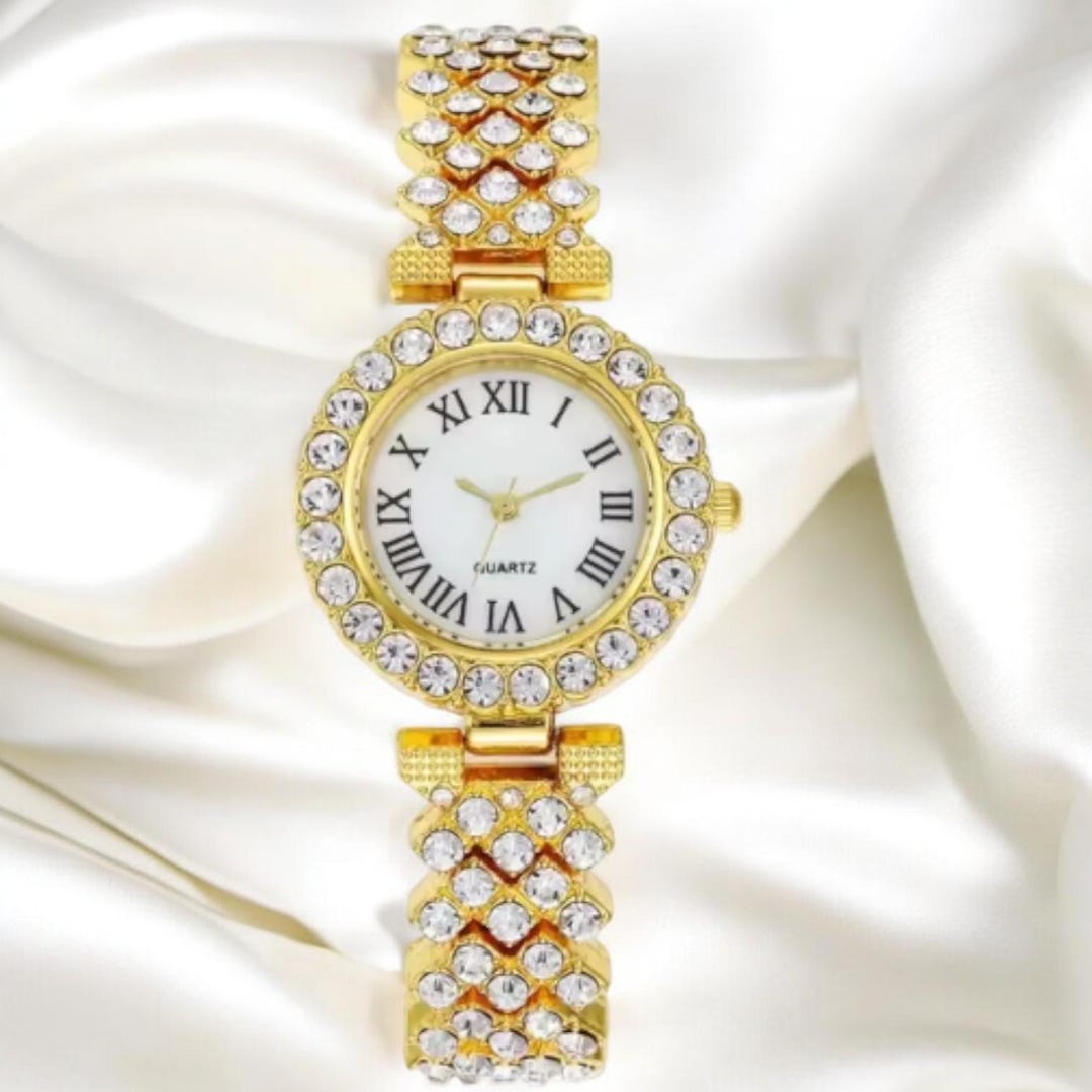 Women’s Luxury Rome Design Quartz Watch, Casual Ladies Wristwatch ...