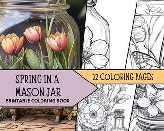 Coloriages de fleurs, Coloriages de printemps, Coloriages de printemps, Coloriages de printemps à imprimer