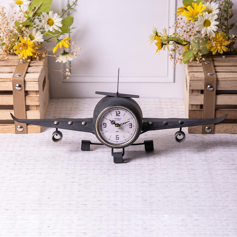 Rustic Desk Clock - Etsy