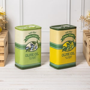 Olijfolie keramische vaas vintage groen of geel geglazuurde decoratieve bloemenvazen