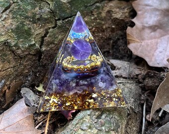 Violet Quartz Energy Pyramid - Etsy