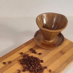 Ceramic Drip - A Slab-Built Coffee Dripper (V60 Compatible)