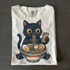 Cat Rahmen Unisex Tshirt, Funny Animal Meme Tee, cat meme shirt, Unisex Graphic Tee,Cat Lovers gift,  Weird Tees, gen z shirt,Cool Cat Shirt