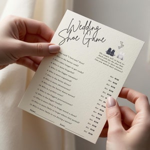 Jeu de chaussures de mariage, Modèle de jeux de chaussures pour shower de bébé, Jeux sur la table de réception de mariage, Activités pour shower de mariage, Jeu Il a dit qu'elle avait dit