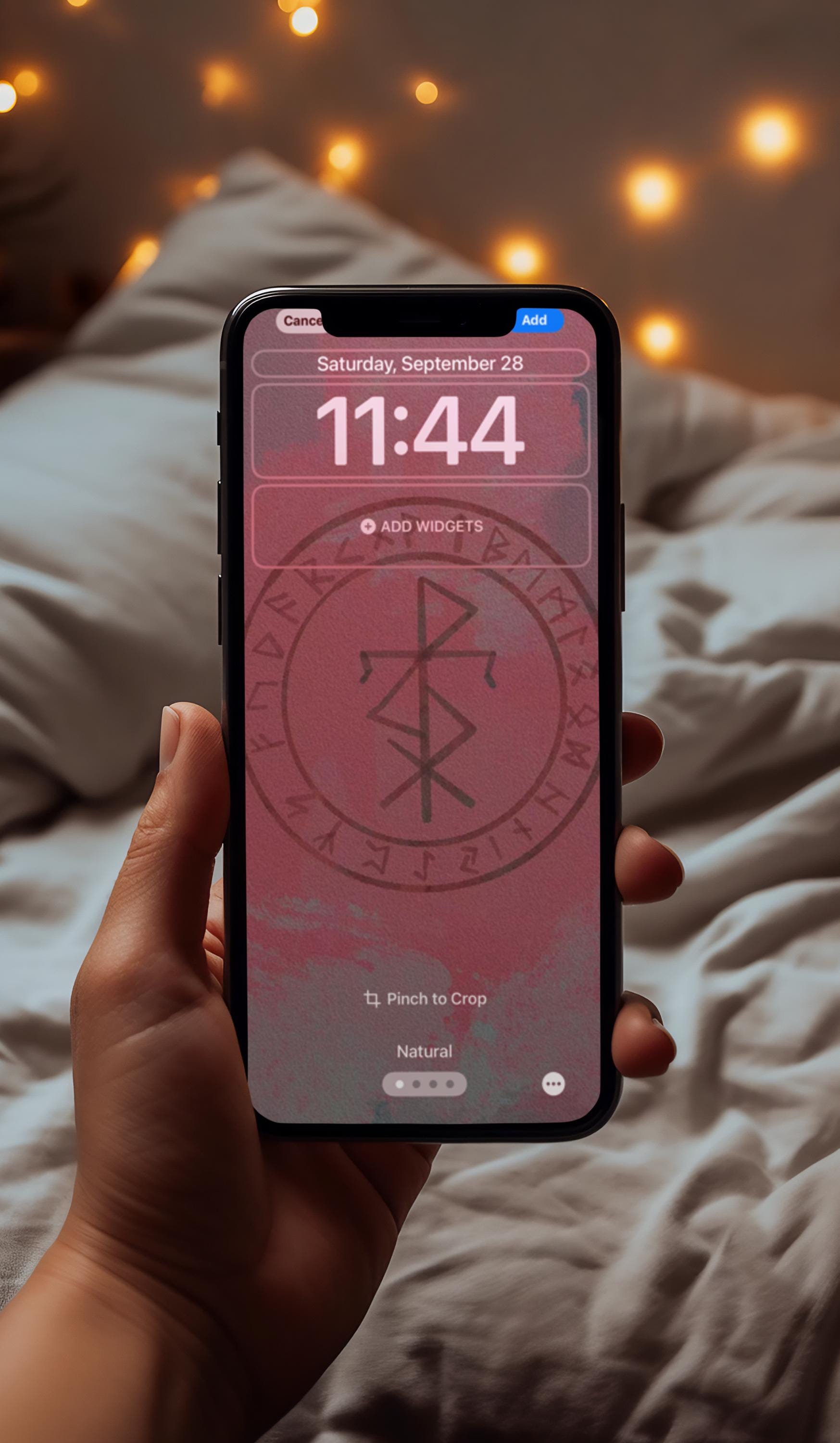 Reconiliation Rune Love Reconciliation Runes Phone Wallpaper: Feng Shui Ios Theme (digital ...