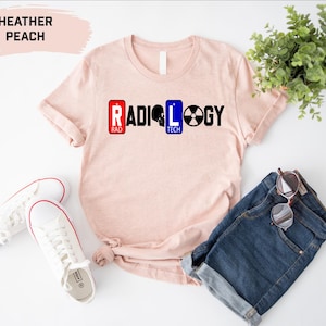 Radiology T-Shirt: Rad Tech Gift, Softstyle Unisex Tee