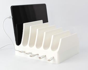 Family Dock - 6-Device Charging Station for Laptops, Tablets & iPads