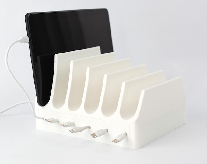 Family Dock - 6-Device Charging Station for Laptops, Tablets & iPads