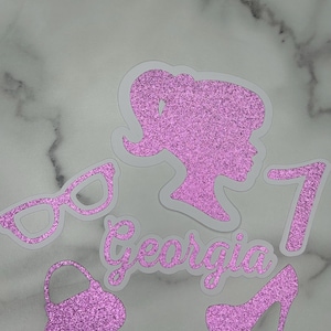 Barbie Tortendeko, Tortendeko, Barbie-Aufleger, Tortendekoration, Barbie Cake Topper