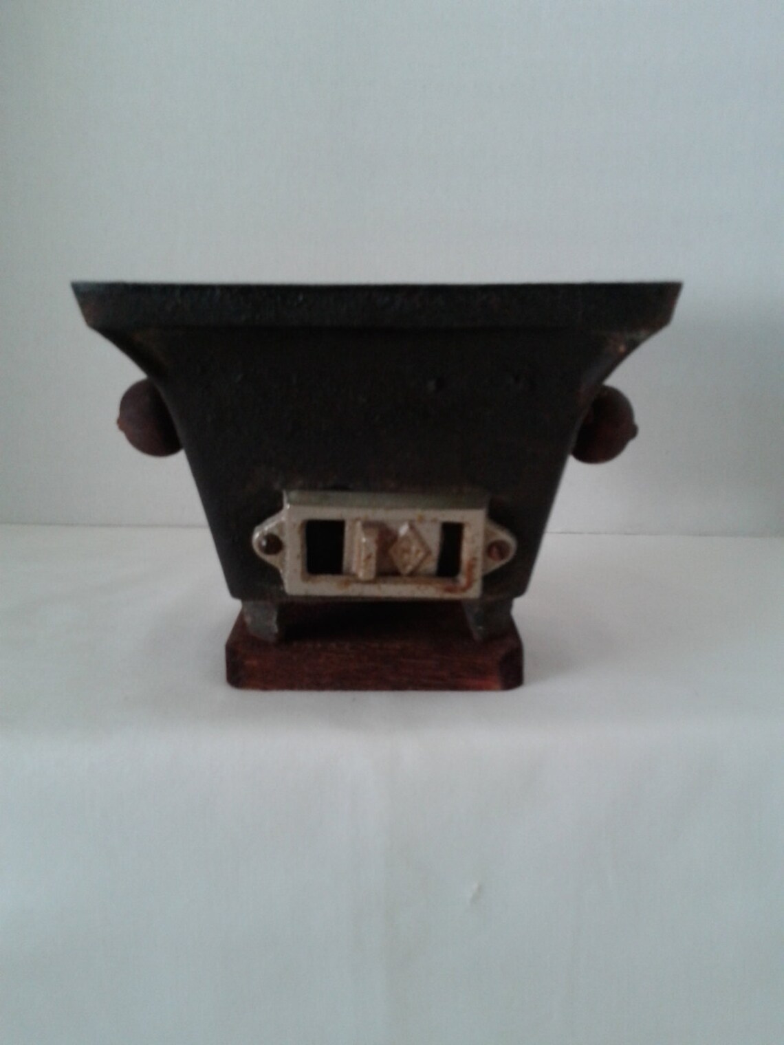 Mini Hibachi Grill Cast Iron Made In Japan Etsy