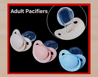 Adult Pacifier for Little Space - Soothing Sensory & Stress Relief - Free Discreet Shipping