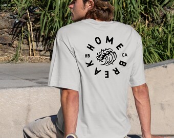 Vintage Surf T-Shirt, Retro Wave Graphic Tee, California Beach Shirt