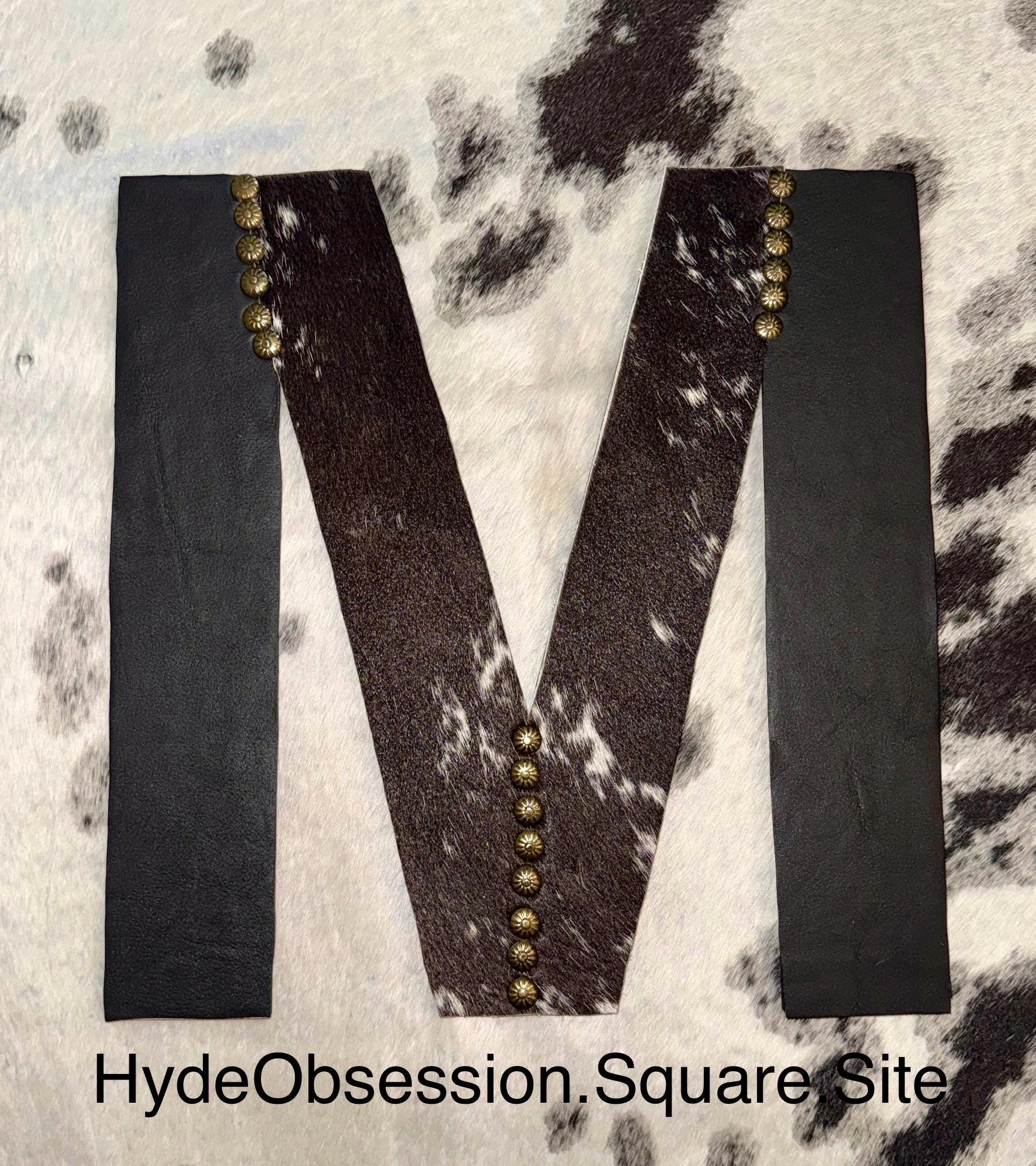 Cowhide Wooden Letter - Western Decor, Wedding Decor - Etsy