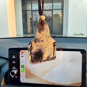 Cowhide Eartag Car Scented Oil Diffuser