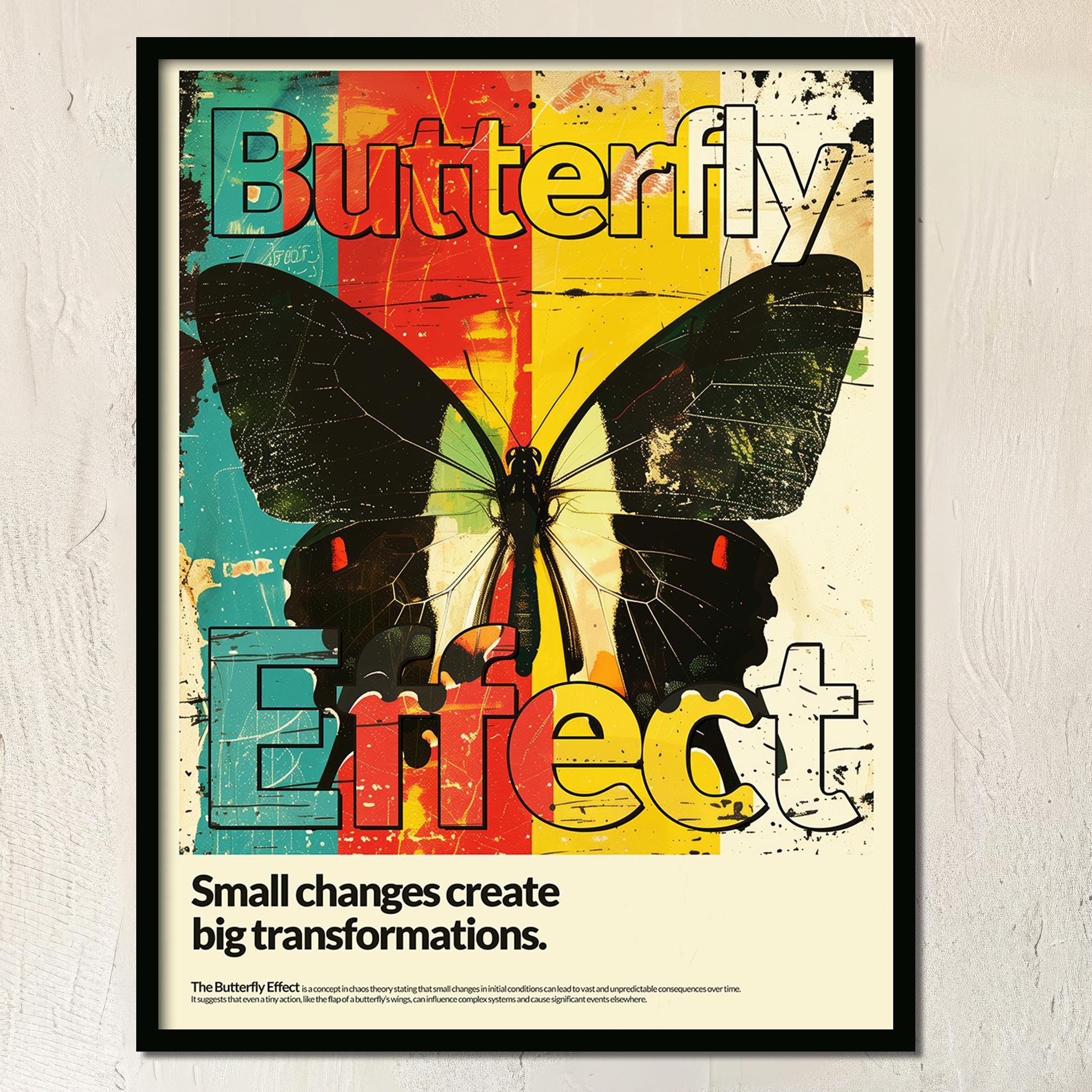 銅版画大作品　Butterfly　effect Butterfly Effect