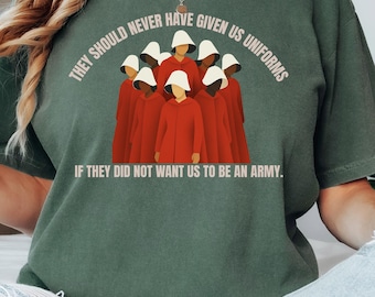 Under His Eye Protest Tee | Handmaid's Tale Feminist Comfort Colors Shirt